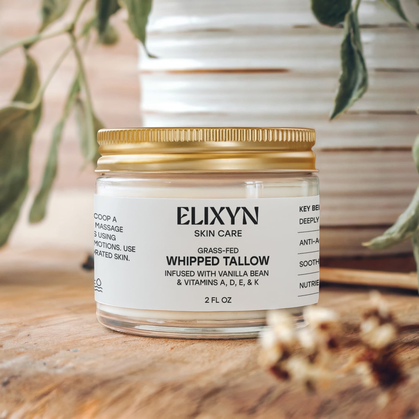 Grass-Fed Whipped Tallow